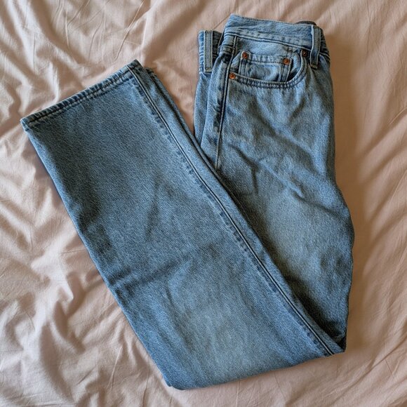 Levi's premium ribcage jeans 27Wx28L - Picture 2 of 4